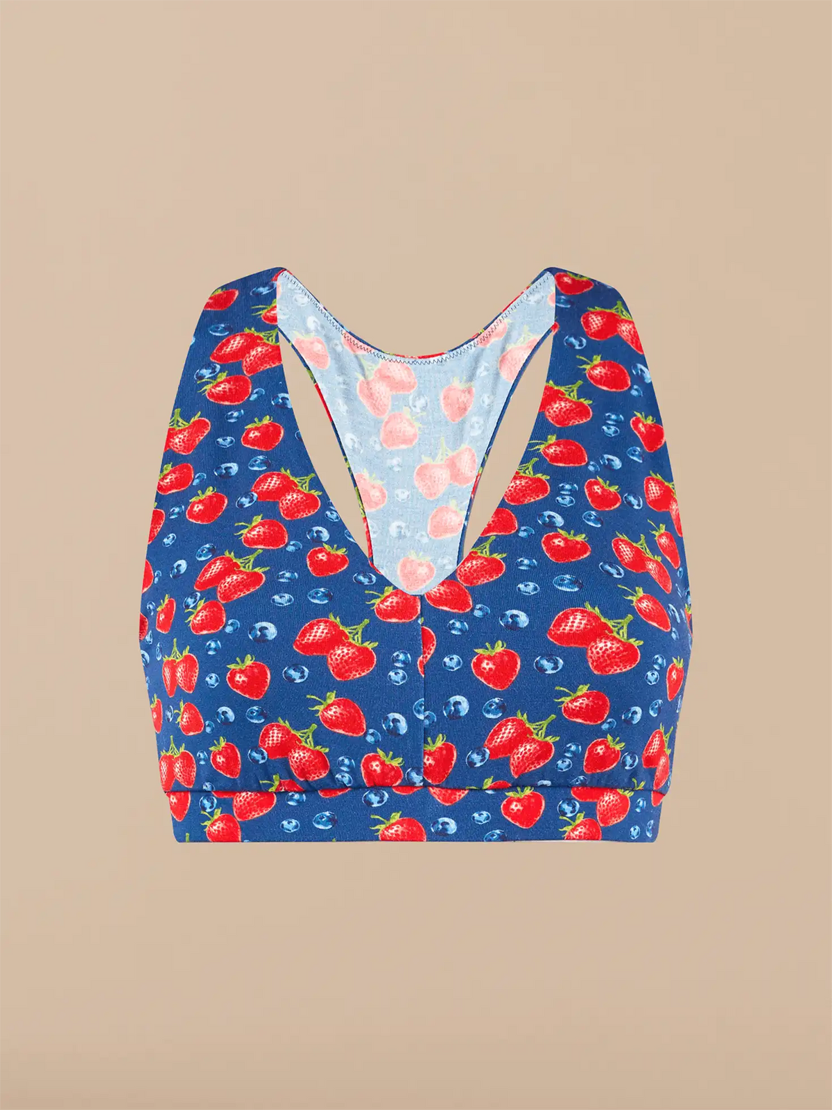 UltraModal™ FeelFree Curvy Racerback Bralette | Summer Berries