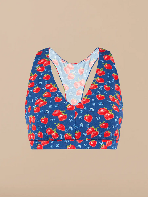 UltraModal™ FeelFree Curvy Racerback Bralette | Summer Berries