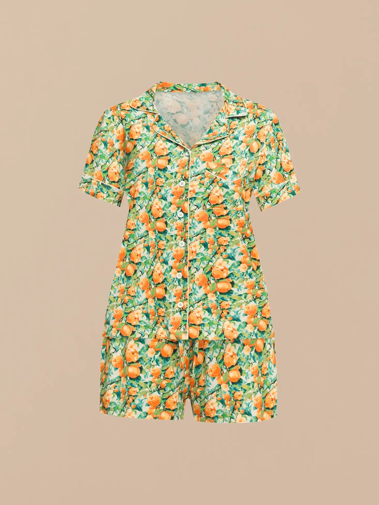 UltraModal™ Short Sleeve PJ Set - Women's | Feeling Peachy