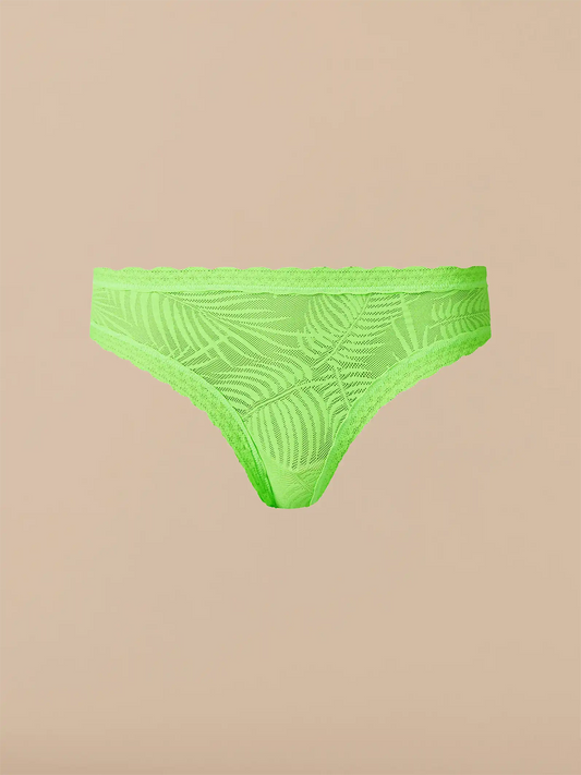 All Over Lace Tanga | Limeade
