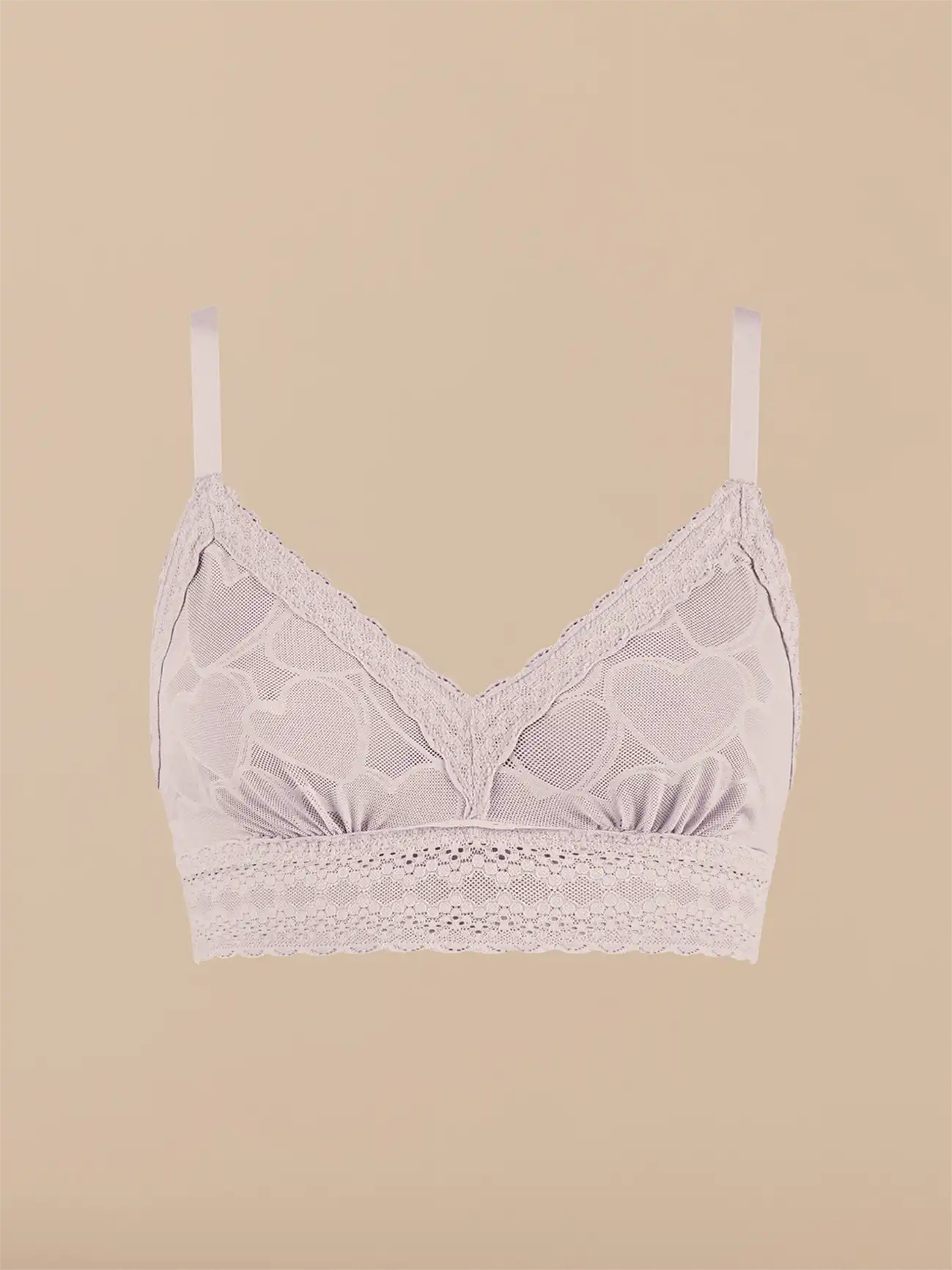 All Over Lace Longline Bralette | Iris Hearts