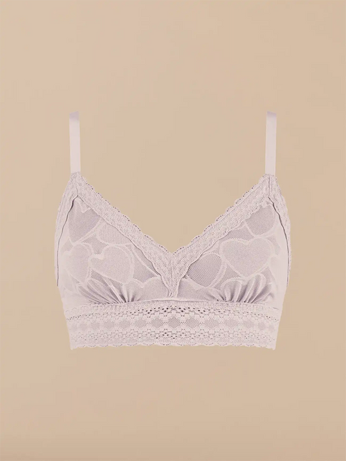 All Over Lace Longline Bralette | Iris Hearts