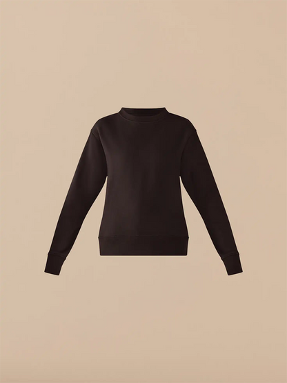Women's Weekend Crew Sweatshirt | Vintage Black