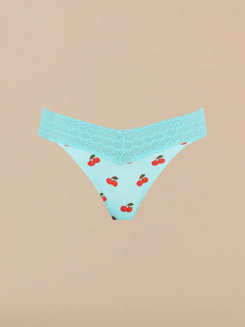 UltraModal™ Lace V-Front Thong | Cherry Cherry Baby