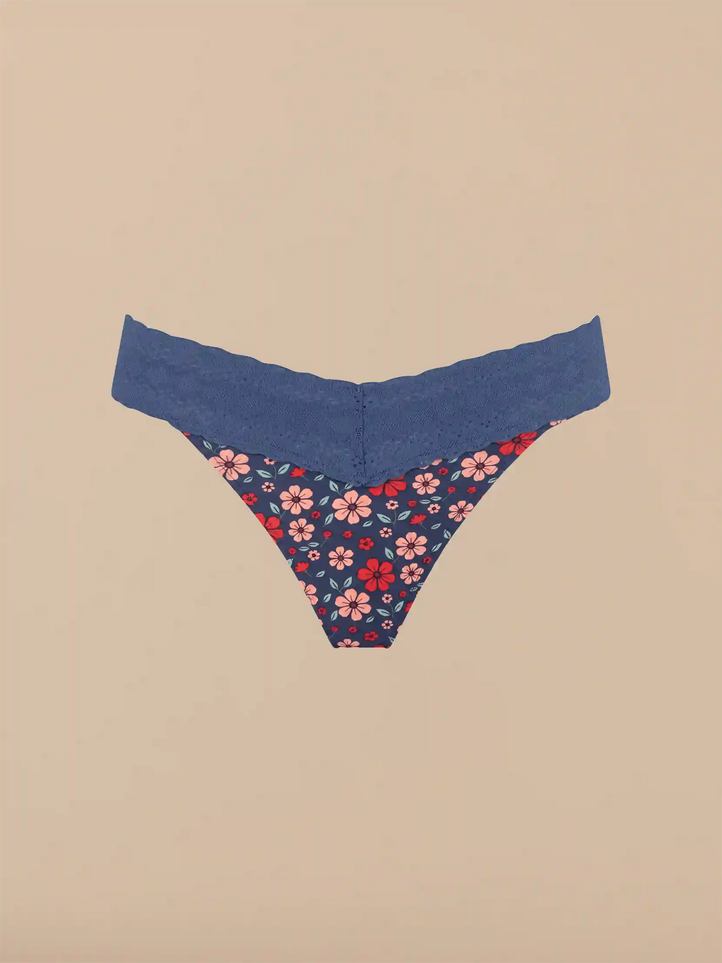 UltraModal™ Lace V-Front Thong | Sweet Bloom