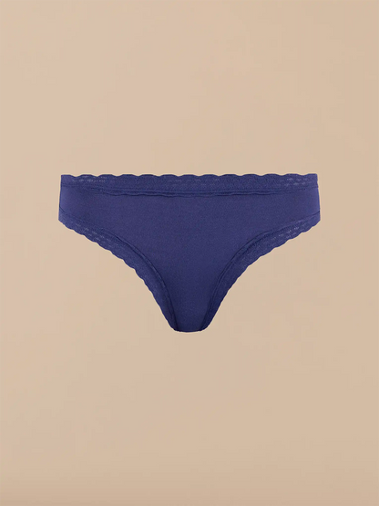 UltraModal™ Lace Tanga | Navy