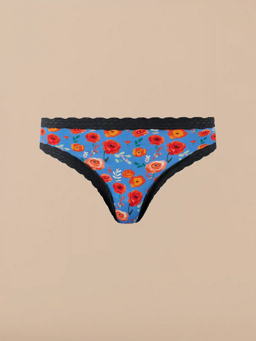 UltraModal™ Lace Tanga | Painted Petals