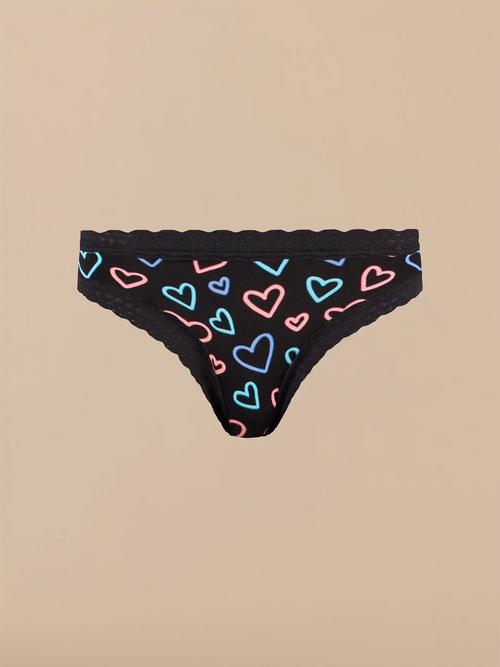 UltraModal™ Lace Tanga | Electric Hearts 2.0