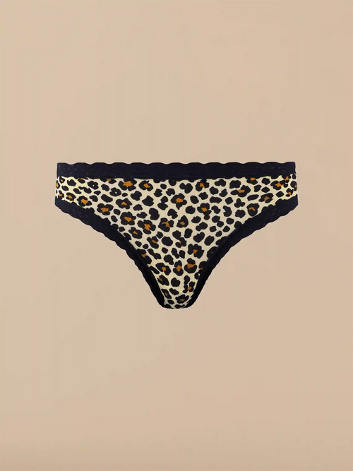 UltraModal™ Lace Tanga | Wild Cat