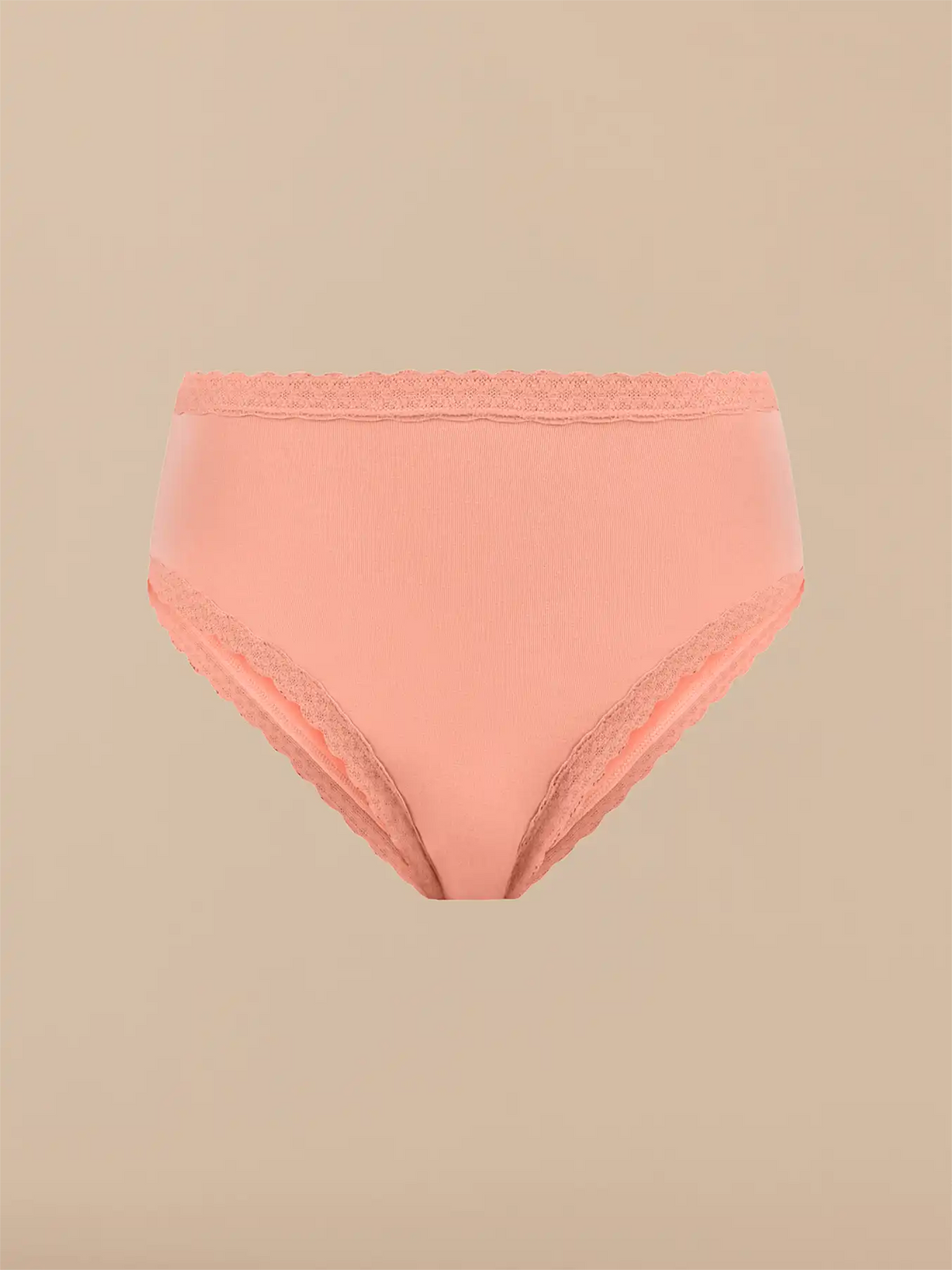 UltraModal™ Lace High-Waisted Cheeky Bikini | Lobster Bisque