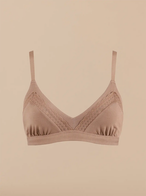 UltraModal™ Lace Triangle Bralette | Cocoa