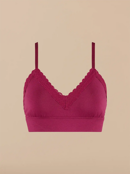 UltraModal™ Lace Plunge Bralette | Plum