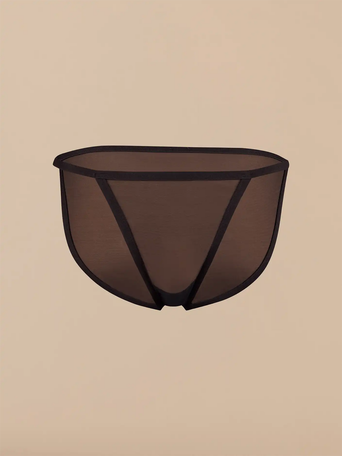 Women's Mesh String Bikini | Black