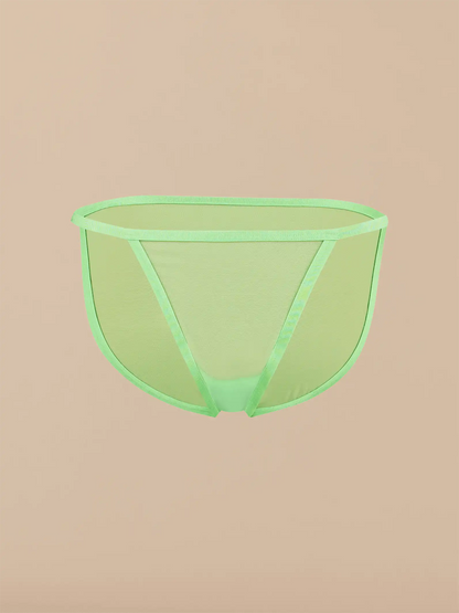 Women's Mesh String Bikini | Summer Green