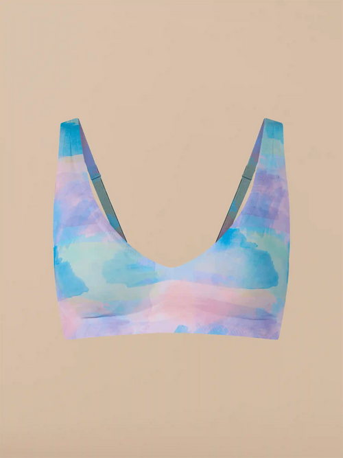 Seamless Plunge Bralette | Kaleidoscope