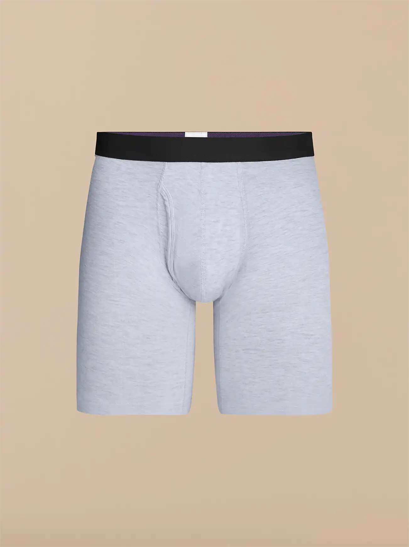 UltraModal™ Core Long Boxer Brief w/ Fly | Heather Grey