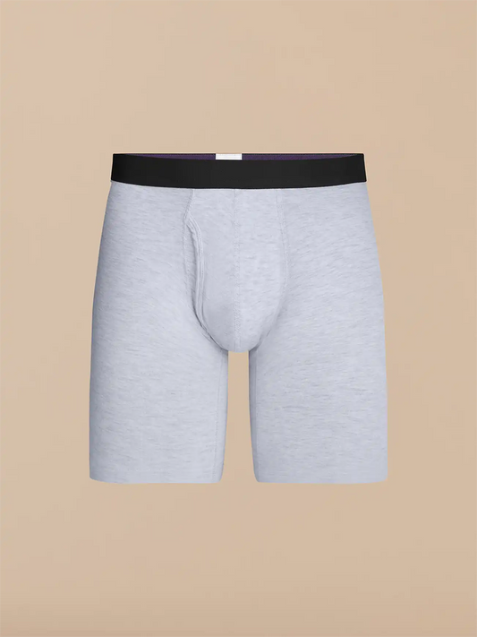 UltraModal™ Core Long Boxer Brief w/ Fly | Heather Grey
