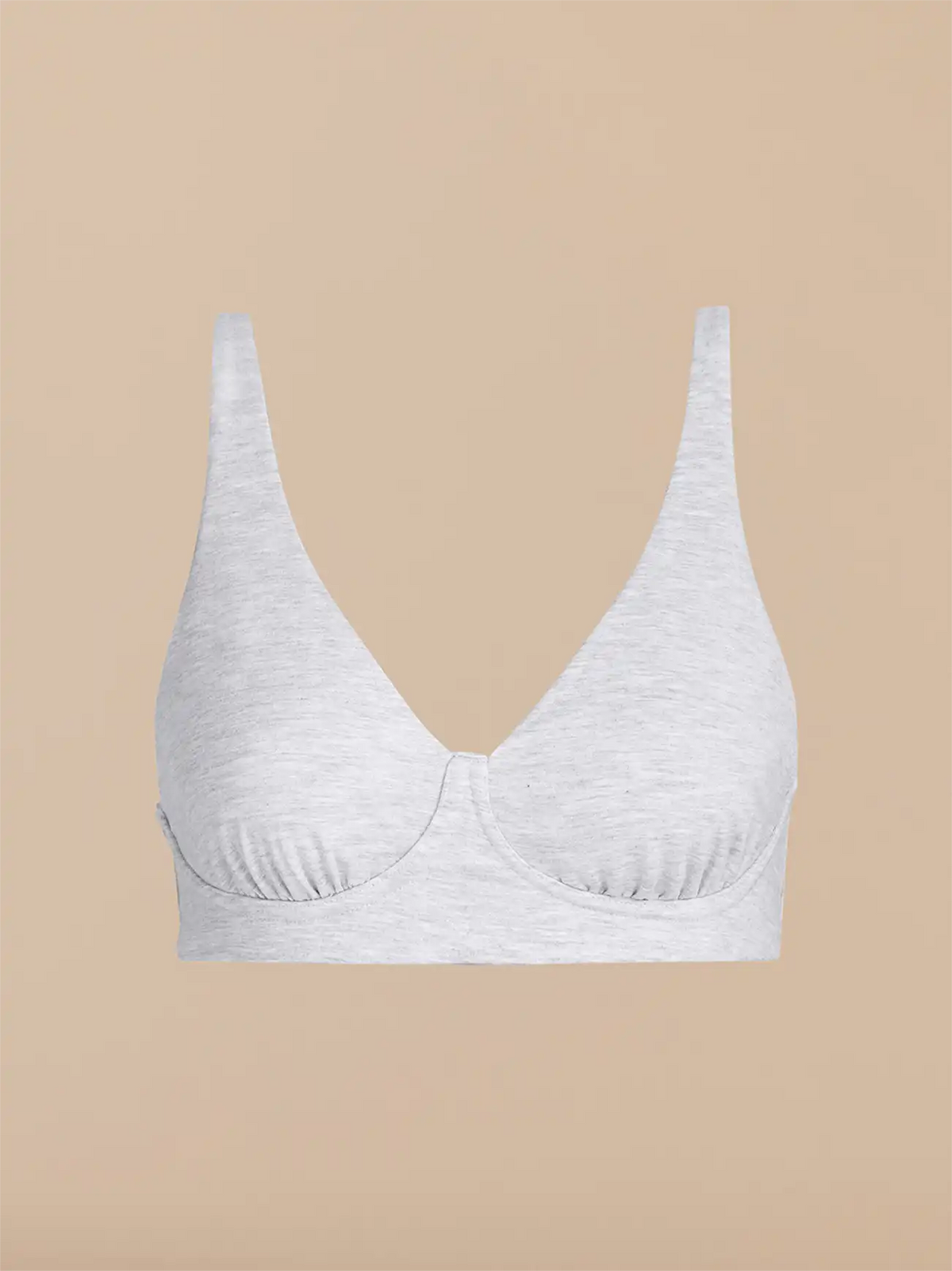UltraModal™ FeelFree Longline Bralette | Heather Grey/Heather Grey