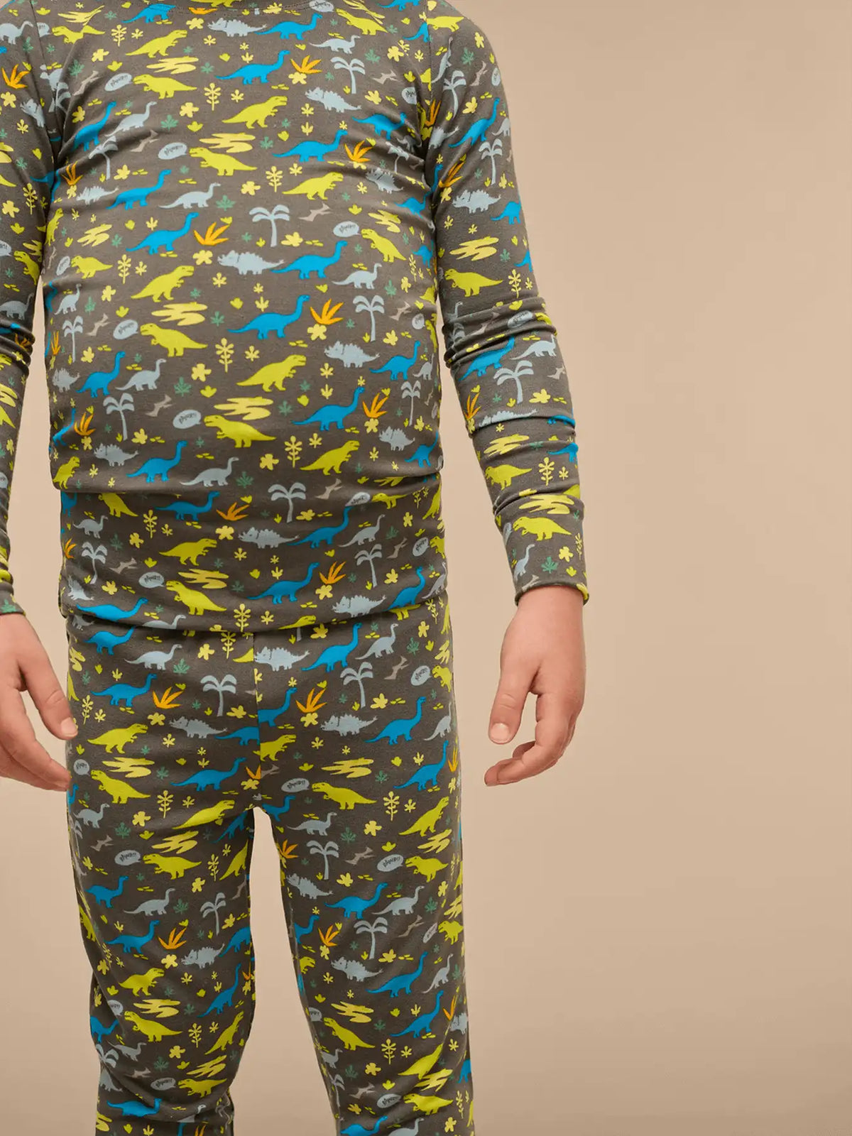 UltraModal™ Long Sleeve PJ Set - Kid's | Jurassic Nap