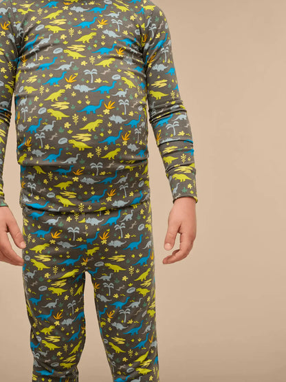 UltraModal™ Long Sleeve PJ Set - Kid's | Jurassic Nap