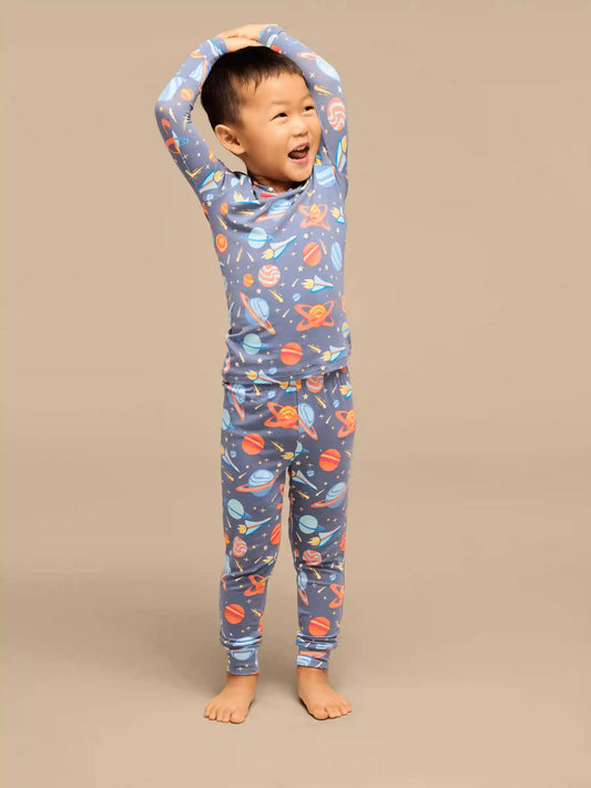UltraModal™ Long Sleeve PJ Set - Kid's | Blast Off