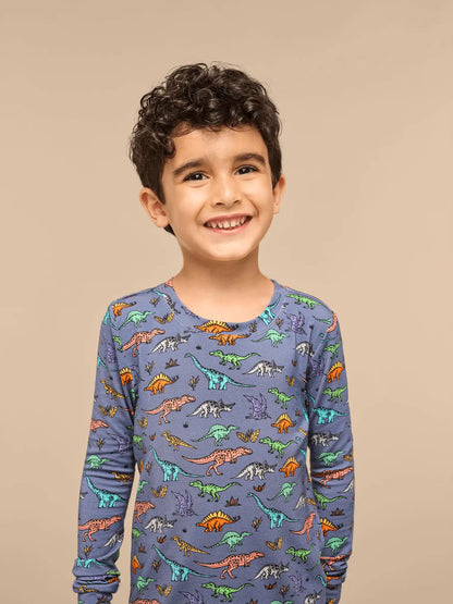 UltraModal™ Long Sleeve PJ Set - Kid's | Dinomite