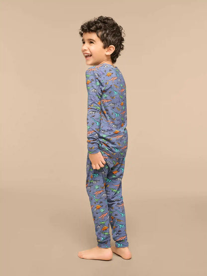 UltraModal™ Long Sleeve PJ Set - Kid's | Dinomite
