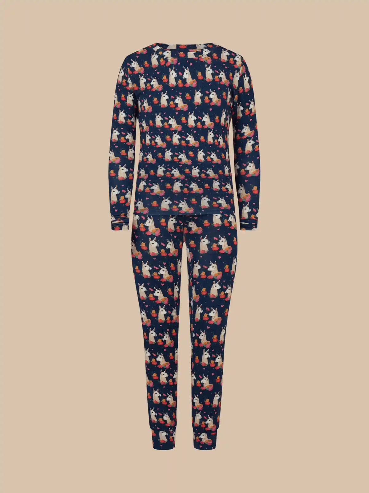 UltraModal™ Long Sleeve PJ Set - Kid's | Llama Llama