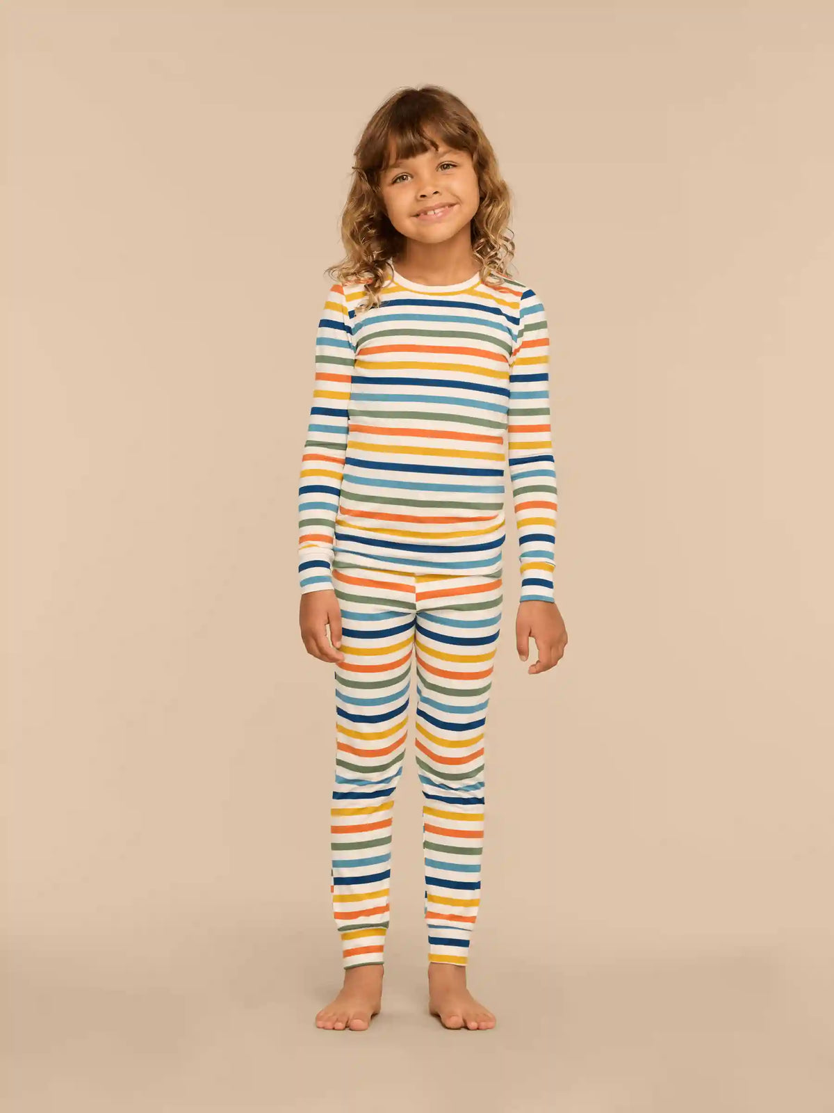 UltraModal™ Long Sleeve PJ Set - Kid's | Line Up