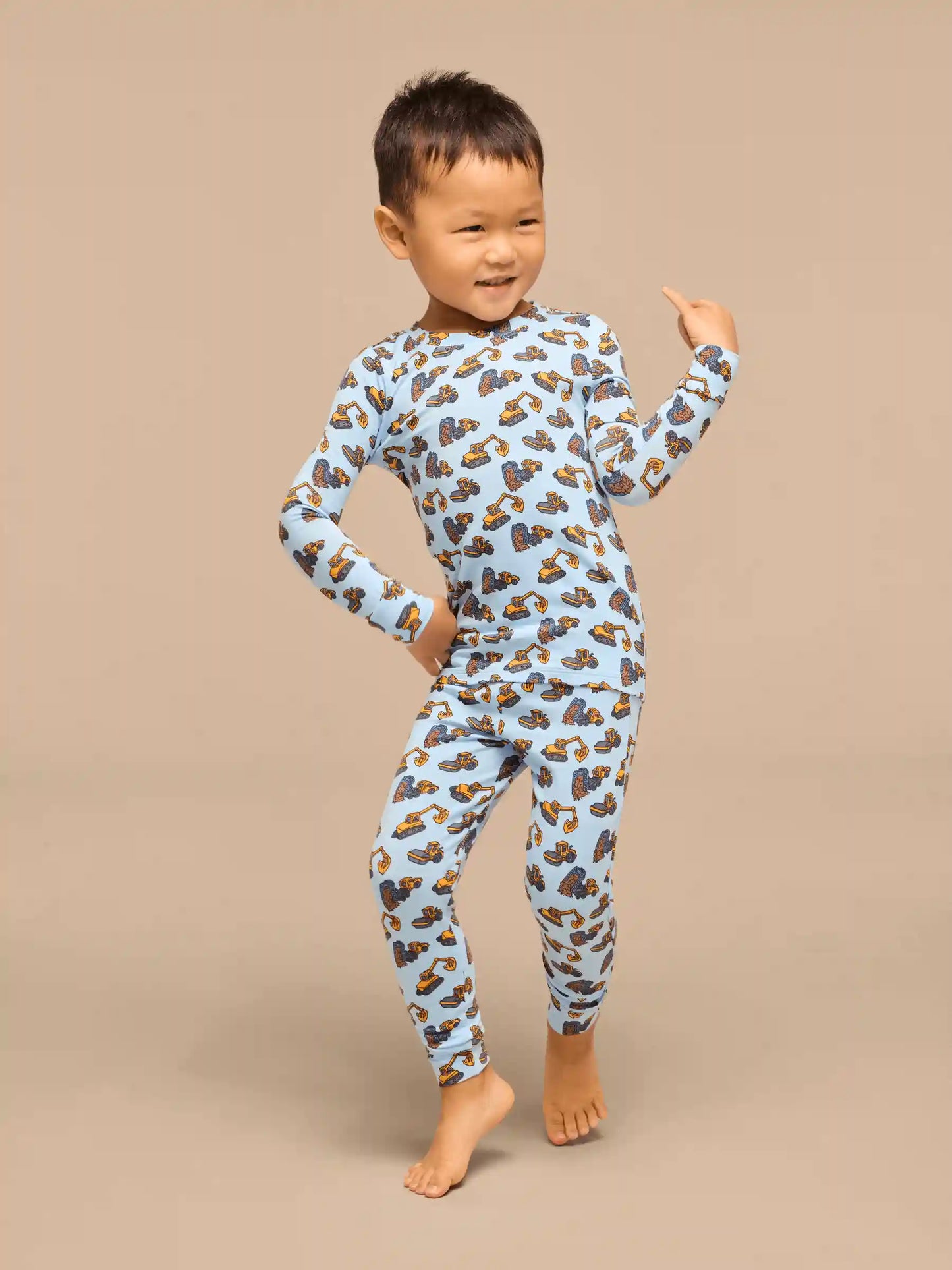 UltraModal™ Long Sleeve PJ Set - Kid's | Beep Beep