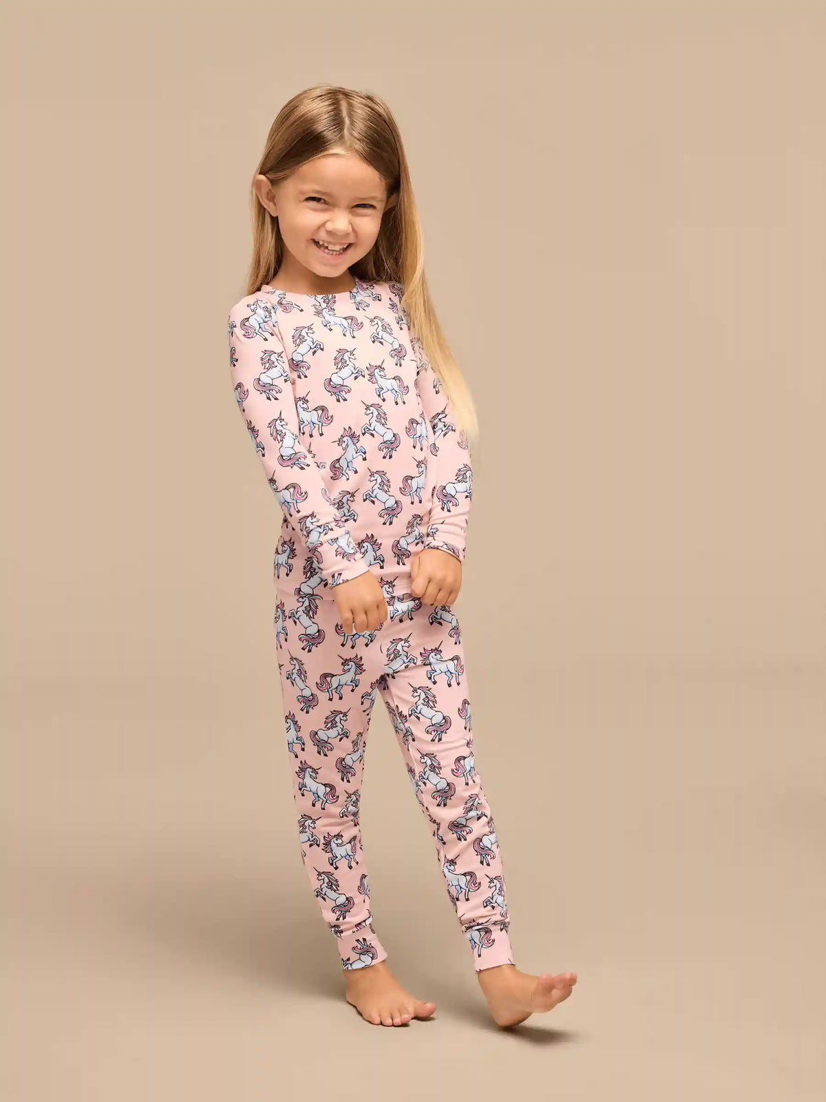 UltraModal™ Long Sleeve PJ Set - Kid's | Sparkle the Unicorn