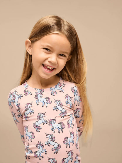 UltraModal™ Long Sleeve PJ Set - Kid's | Sparkle the Unicorn