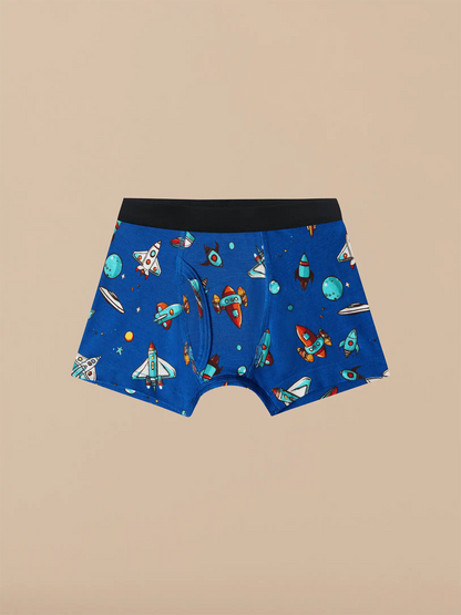 UltraModal™ Kids Core Boys Boxer Brief 3-Pack | Cars & Space Pack