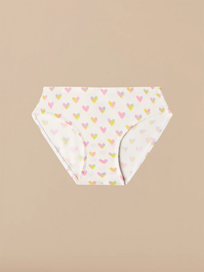 UltraModal™ Kids FeelFree Girls Bikini Brief 6-Pack | I Heart Summer Pack