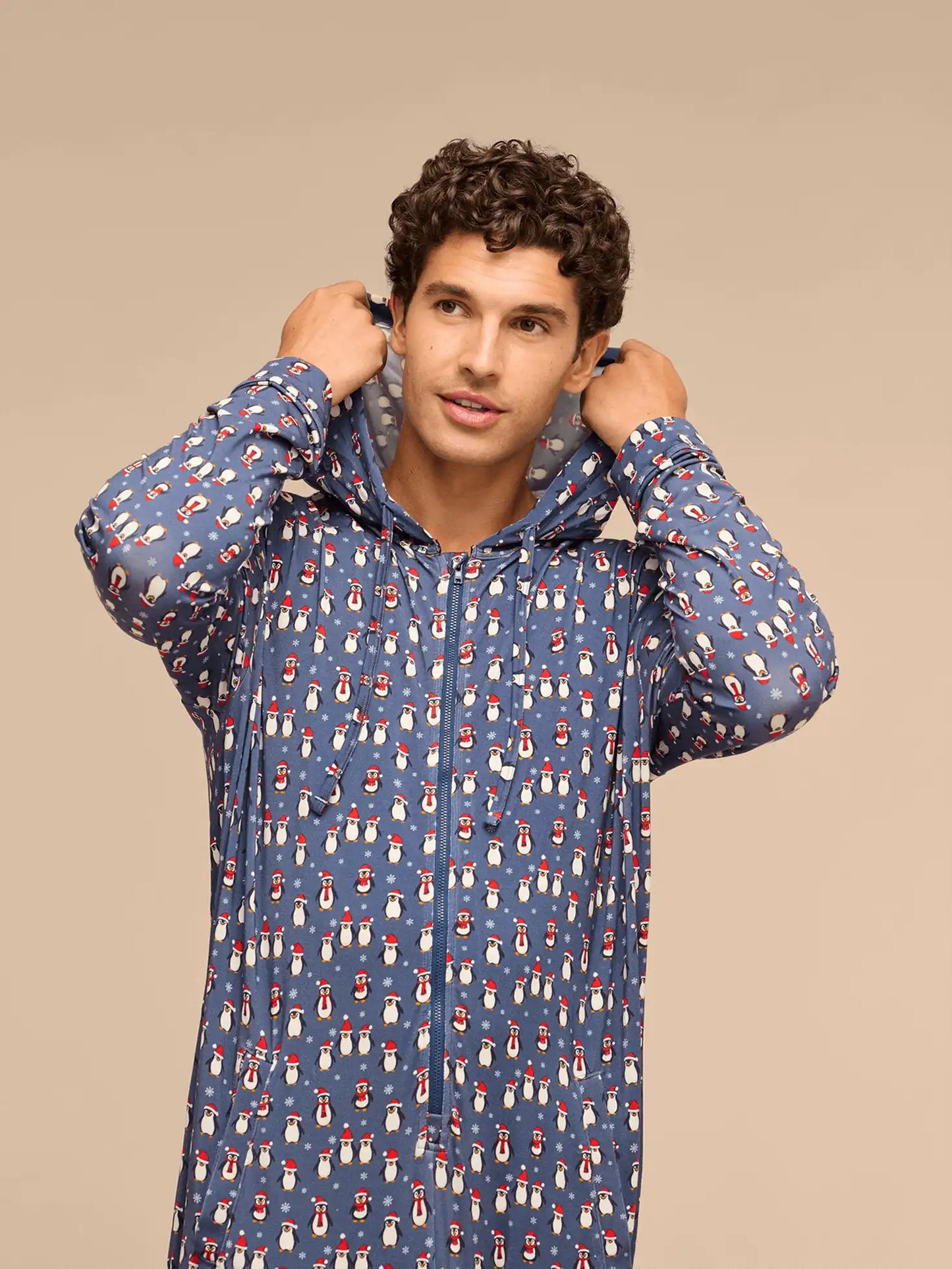 Men's UltraModal™ Onesie |  Penguin Parade