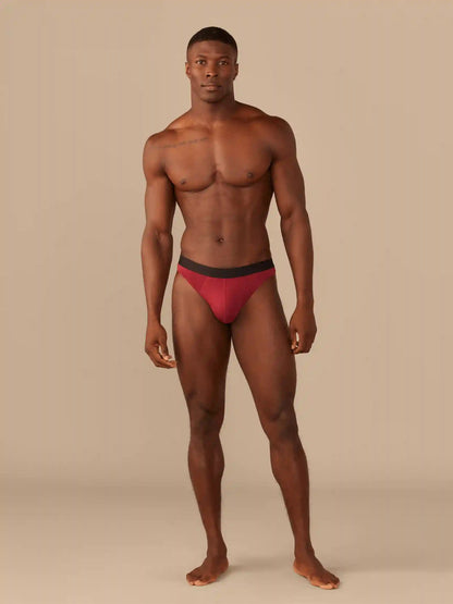 UltraModal™ Core Pouch Front Thong | Cabernet