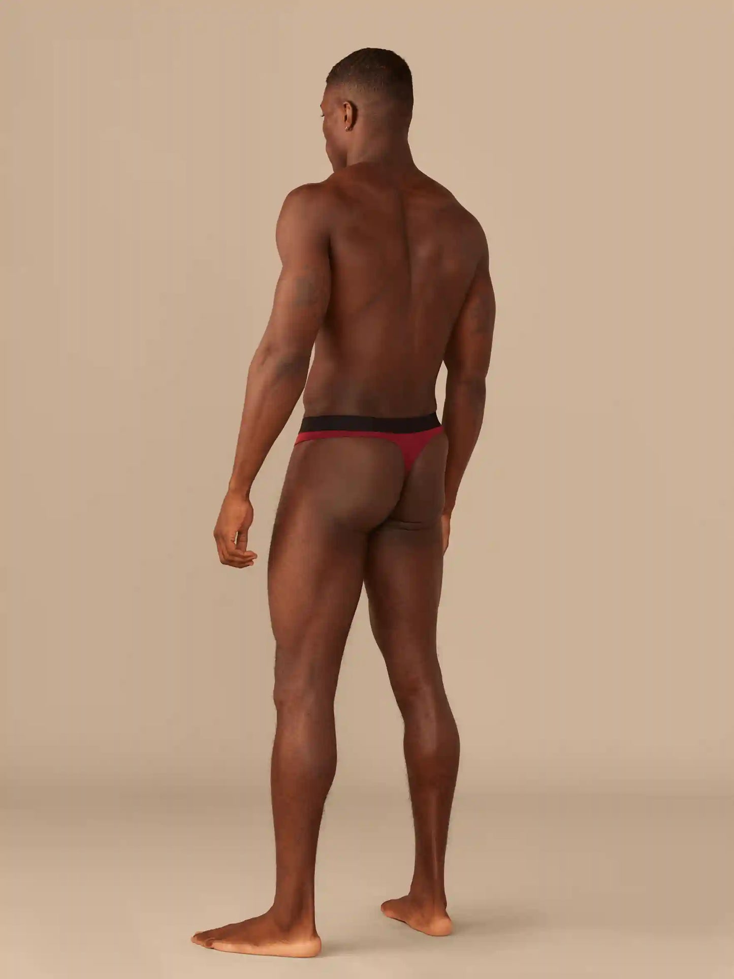 UltraModal™ Core Pouch Front Thong | Cabernet