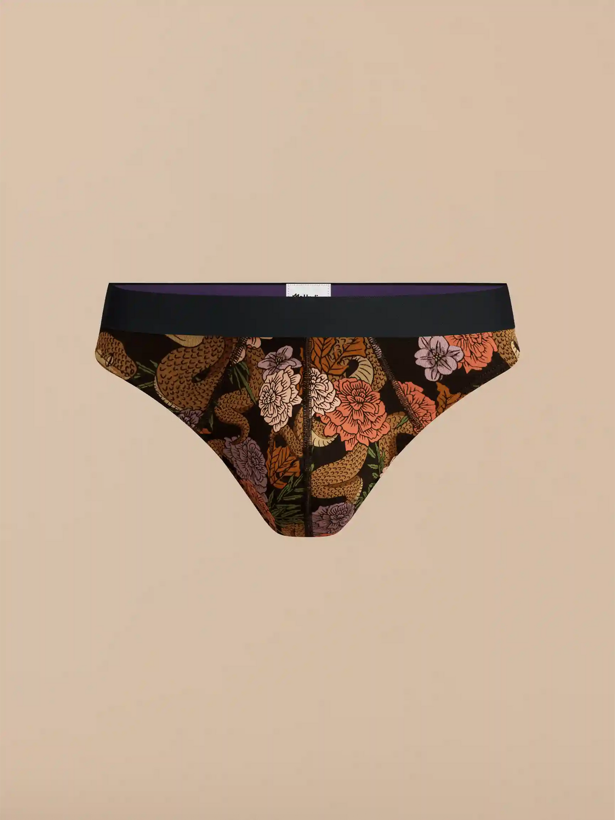 UltraModal™ Core Pouch Front Thong | Garden Snake