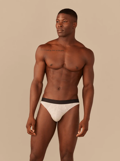 UltraModal™ Core Pouch Front Thong | Heather Grey