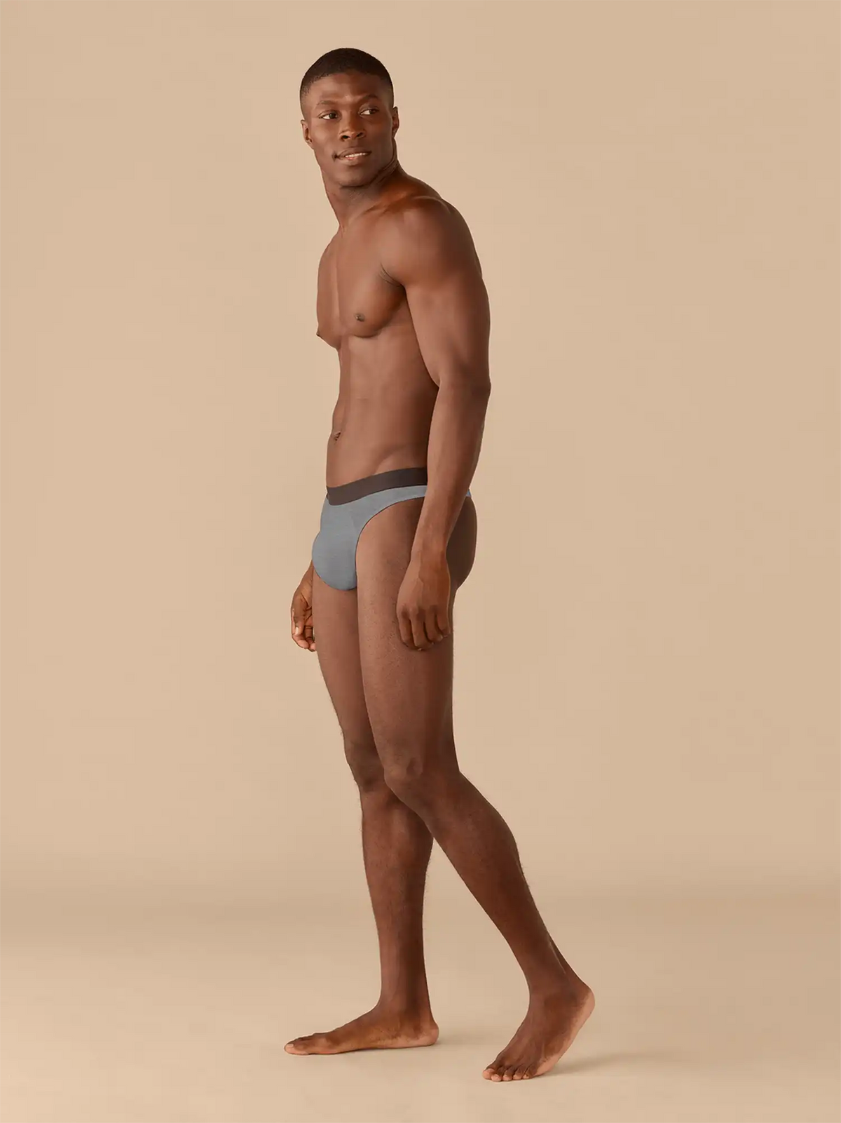 UltraModal™ Core Pouch Front Thong | Storm