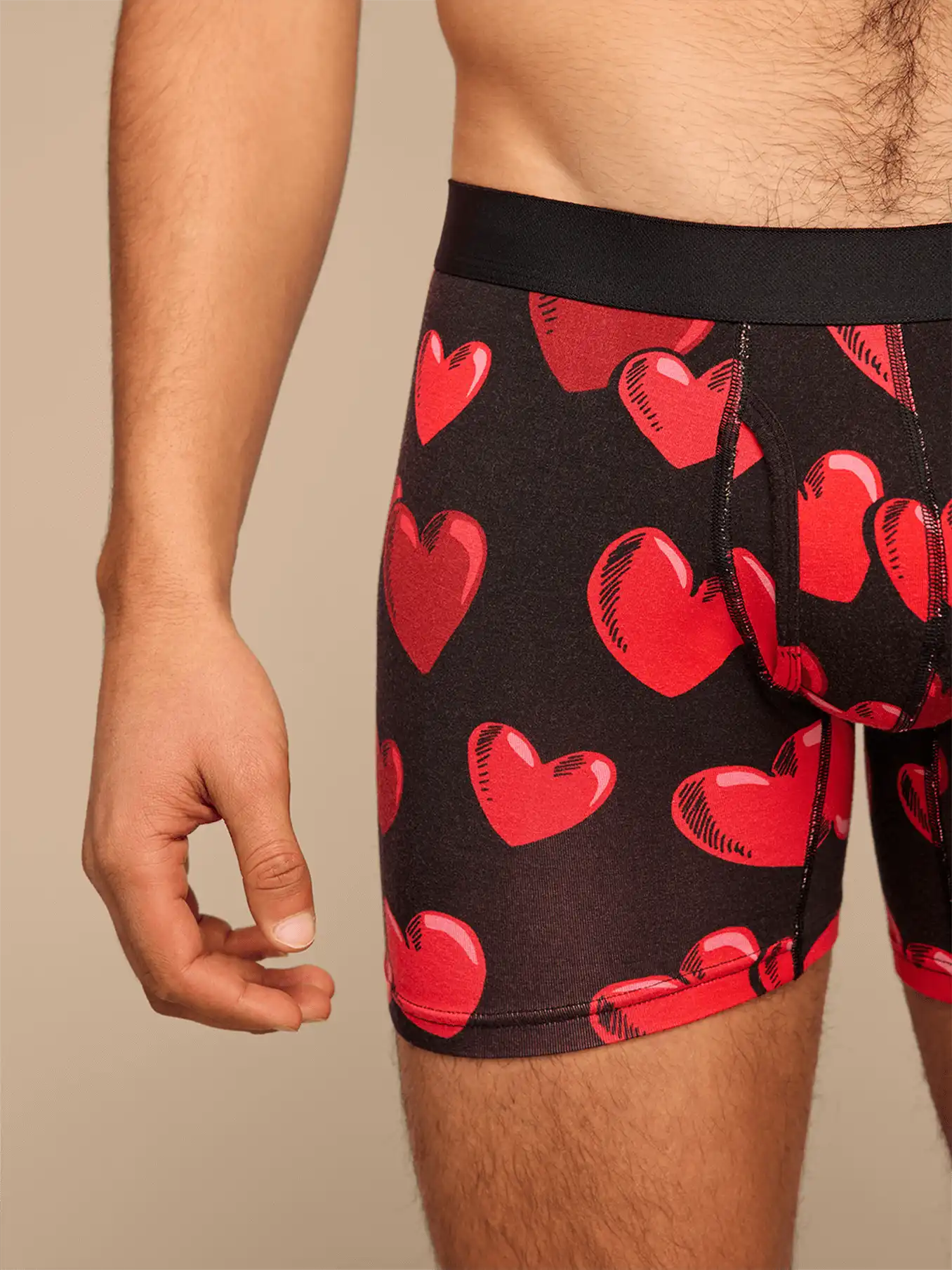 UltraModal™ Core Boxer Brief | Floating Hearts