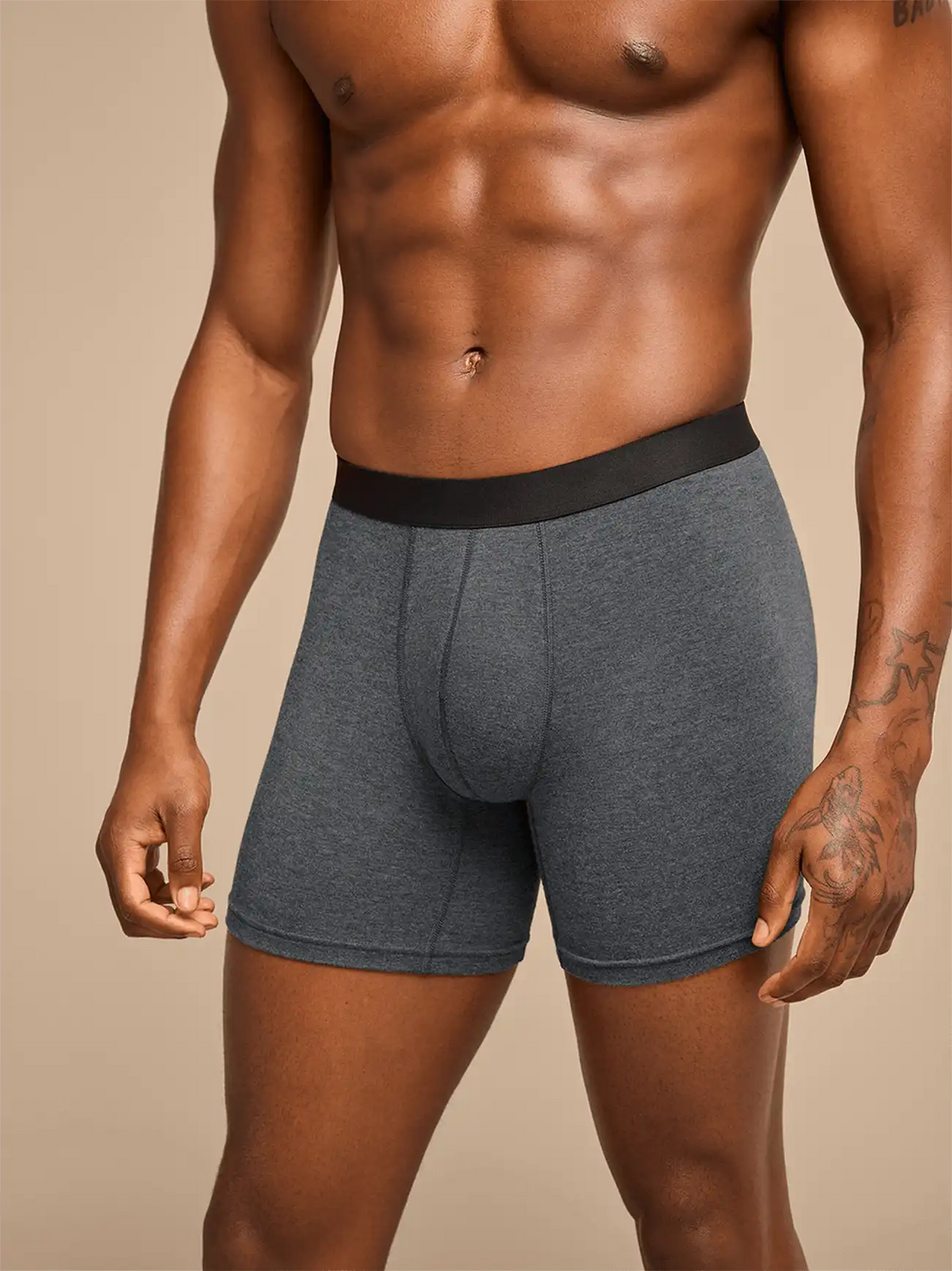 UltraModal™ Core Boxer Brief | Heather Charcoal