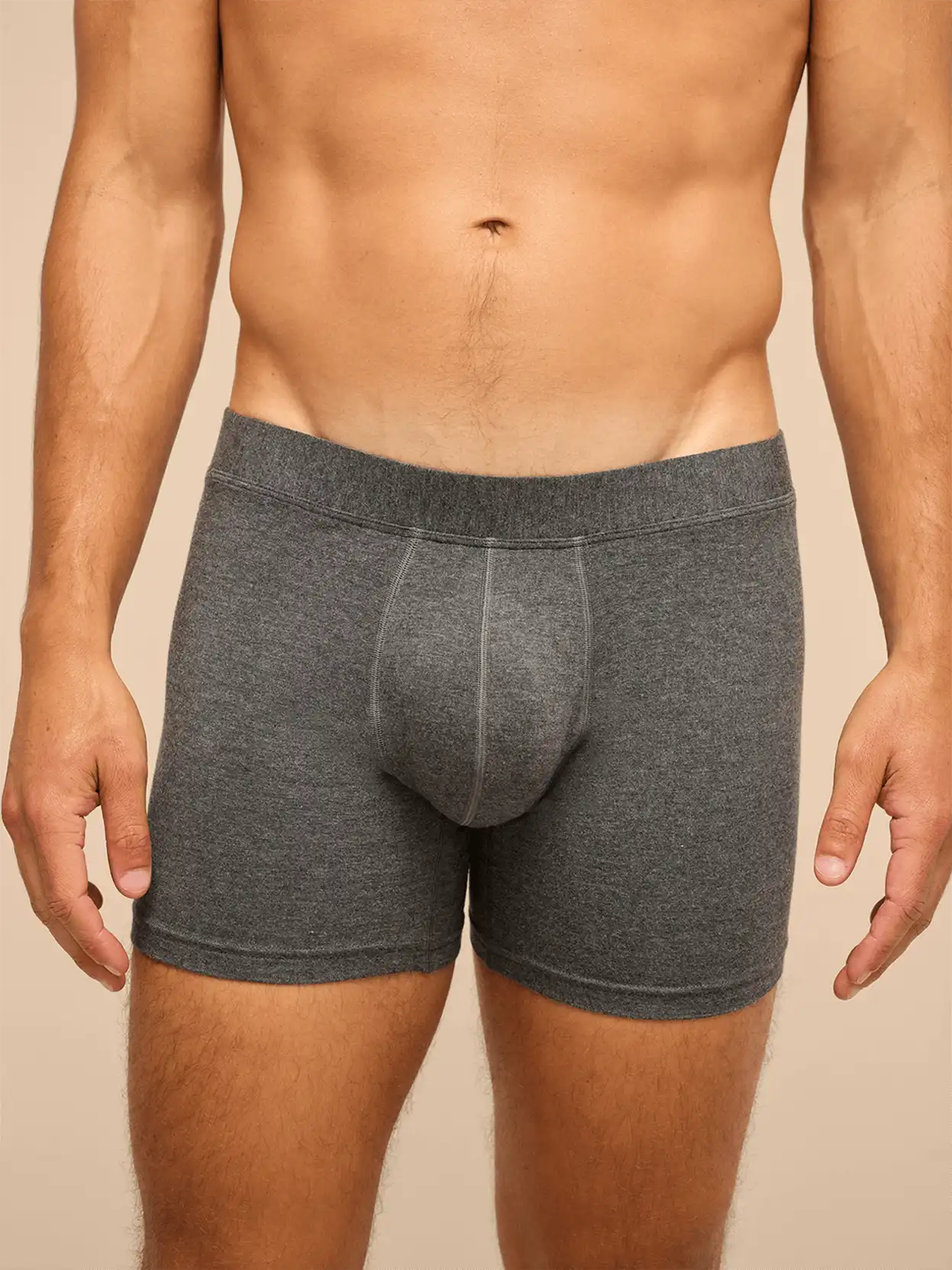 UltraModal™ FeelFree Boxer Brief | Heather Charcoal