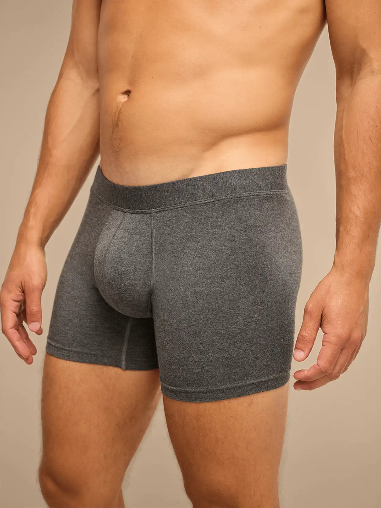 UltraModal™ FeelFree Boxer Brief | Heather Charcoal