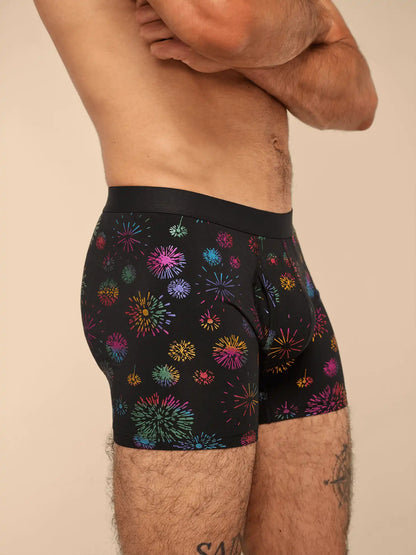 UltraModal™ Core Boxer Brief w/ Fly | Confetti Sky