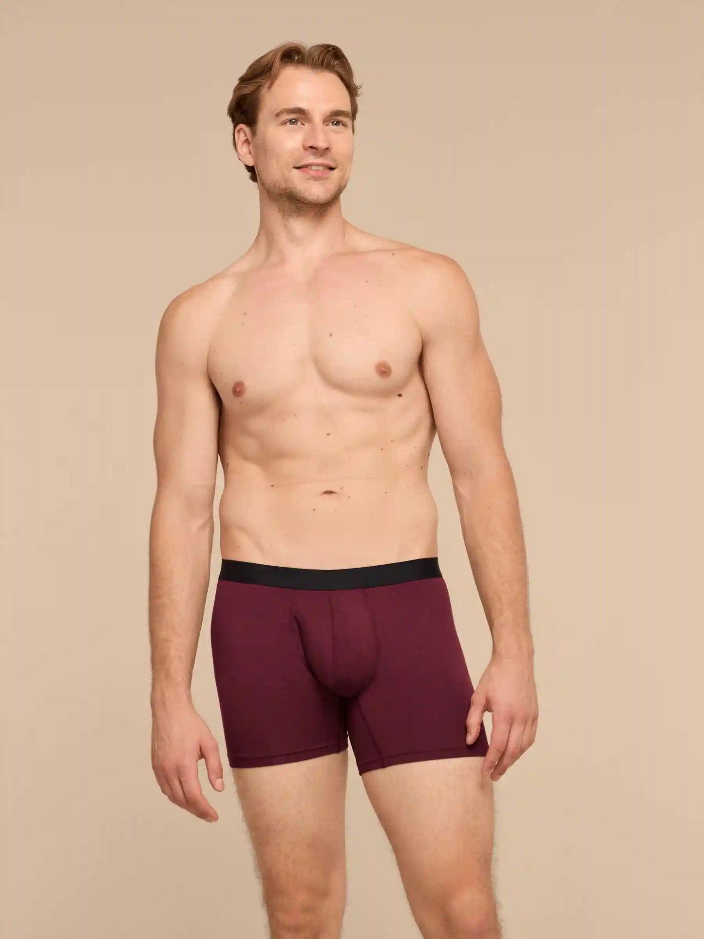 UltraModal™ Core Boxer Brief w/ Fly | Heather Plum