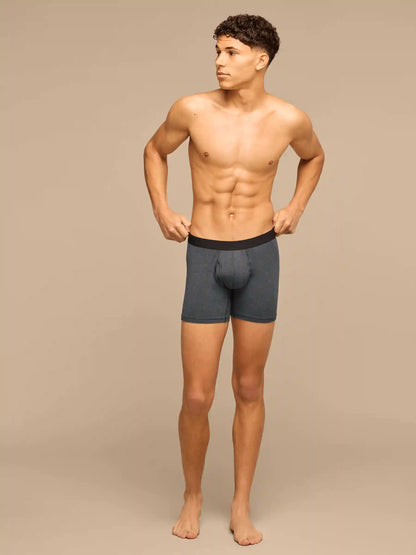 UltraModal™ Core Boxer Brief w/ Fly | Heather Charcoal