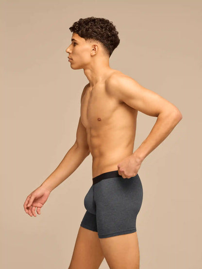 UltraModal™ Core Boxer Brief w/ Fly | Heather Charcoal