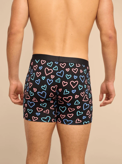 UltraModal™ Core Boxer Brief w/ Fly | Electric Hearts 2.0