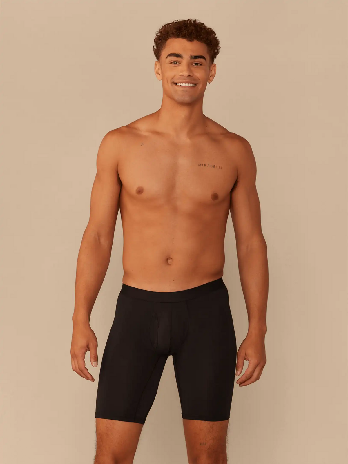 UltraModal™ Core Long Boxer Brief w/ Fly | Black
